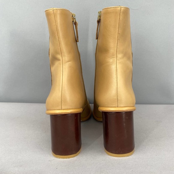 ALOHAS West Boots Size 9 Square Toe with block heel women's heels - Picture 9 of 14